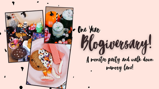 Melting Monsters and My Blogiversary!