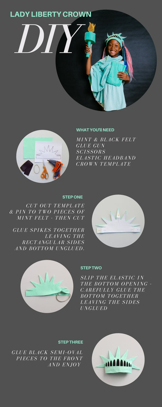 Lady Liberty 4th of july state of liberty costume NYC DIY