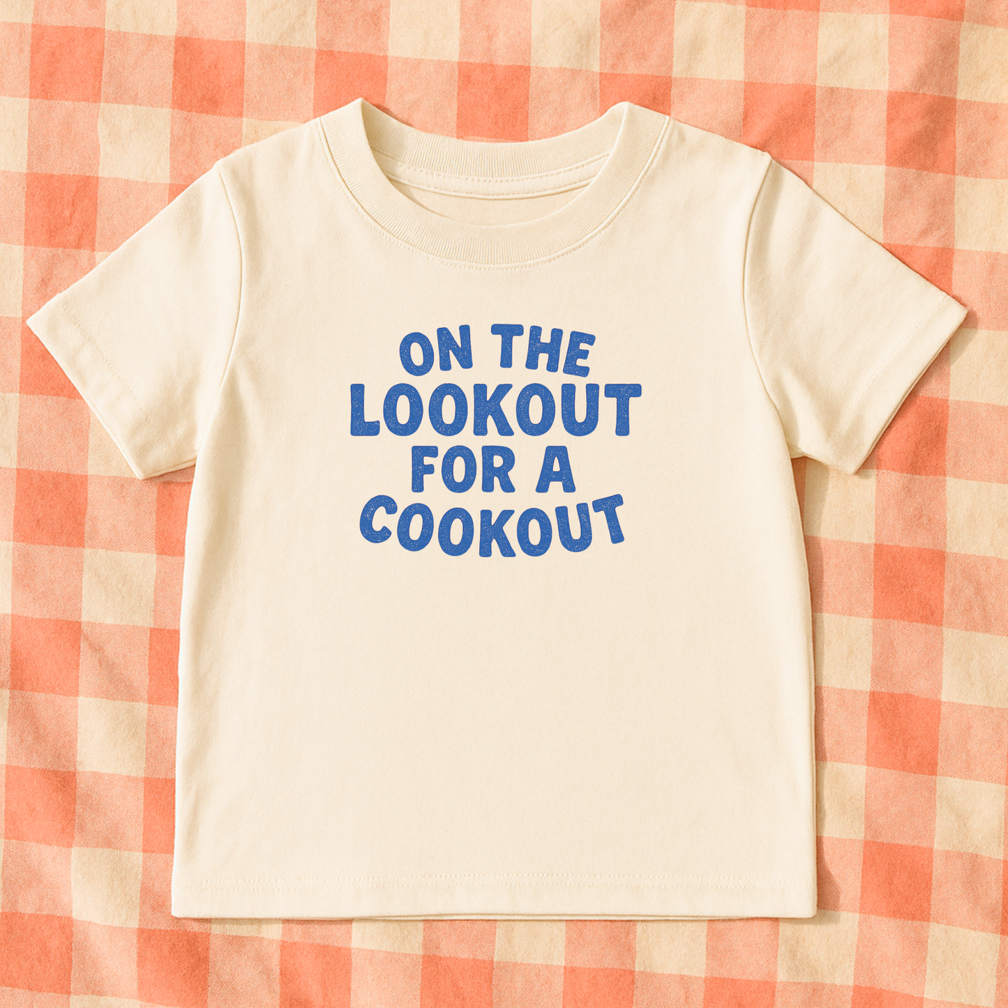 On The Lookout For A Cookout T-shirt For kids - The Wishing Elephant