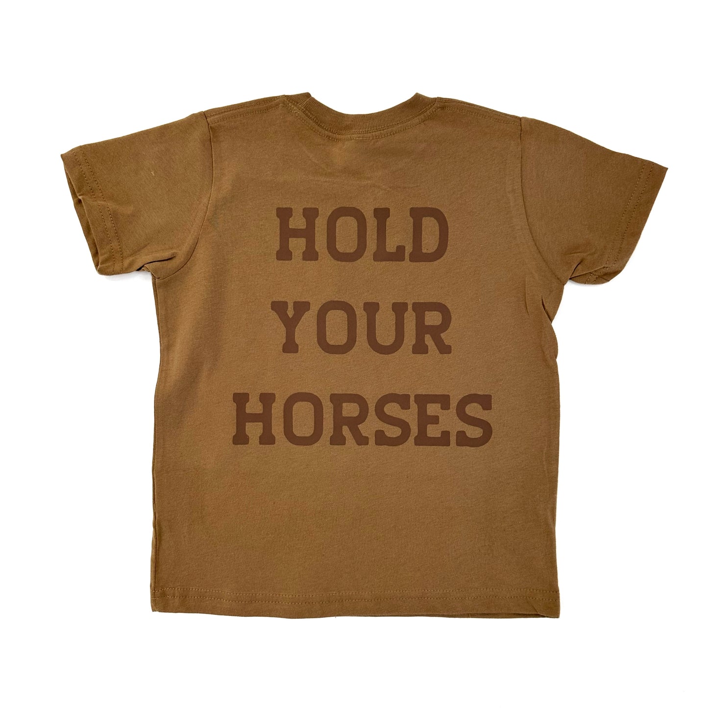 Brown Sheriff Tee, Hold Your Horses Brown Sheriff Tee, Hold Your Horses The Wishing Elephant  The Wishing Elephant