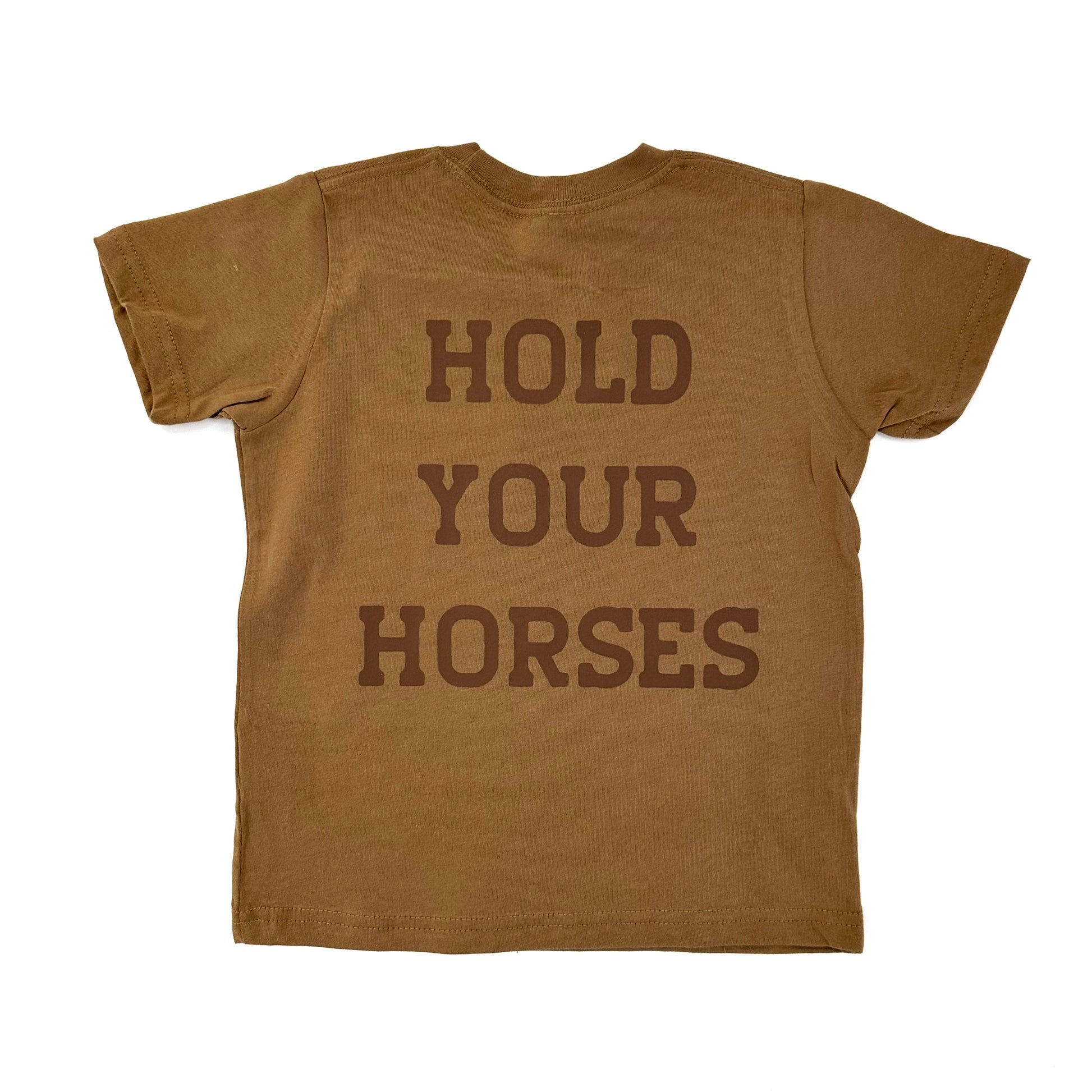 Brown Sheriff Tee, Hold Your Horses Brown Sheriff Tee, Hold Your Horses The Wishing Elephant  The Wishing Elephant