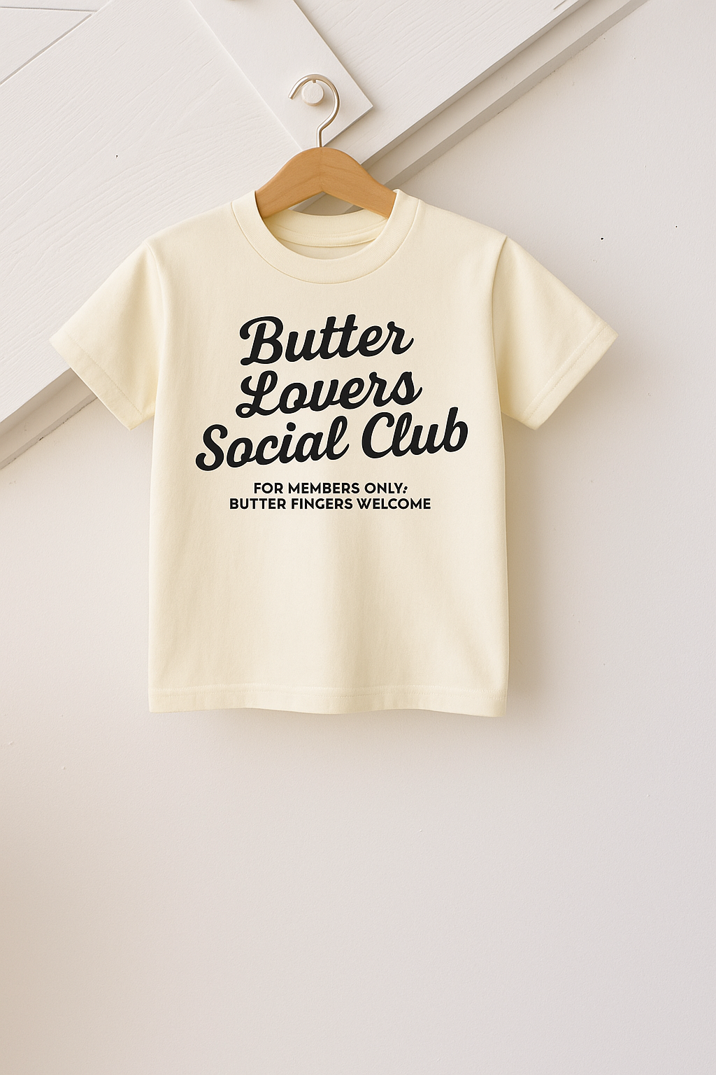 Butter Lovers Social Club, Foodie Tee For Kids - The Wishing Elephant