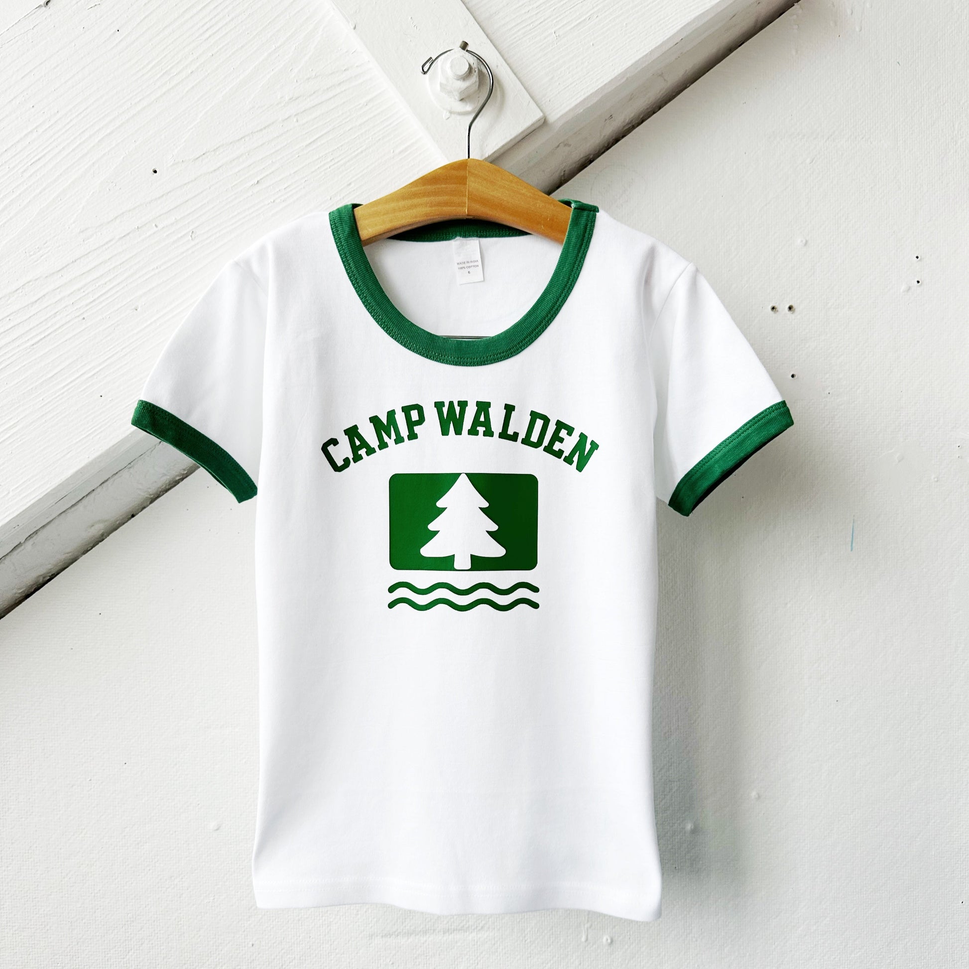 Camp Walden, Girls 90s Shirt - The Wishing Elephant