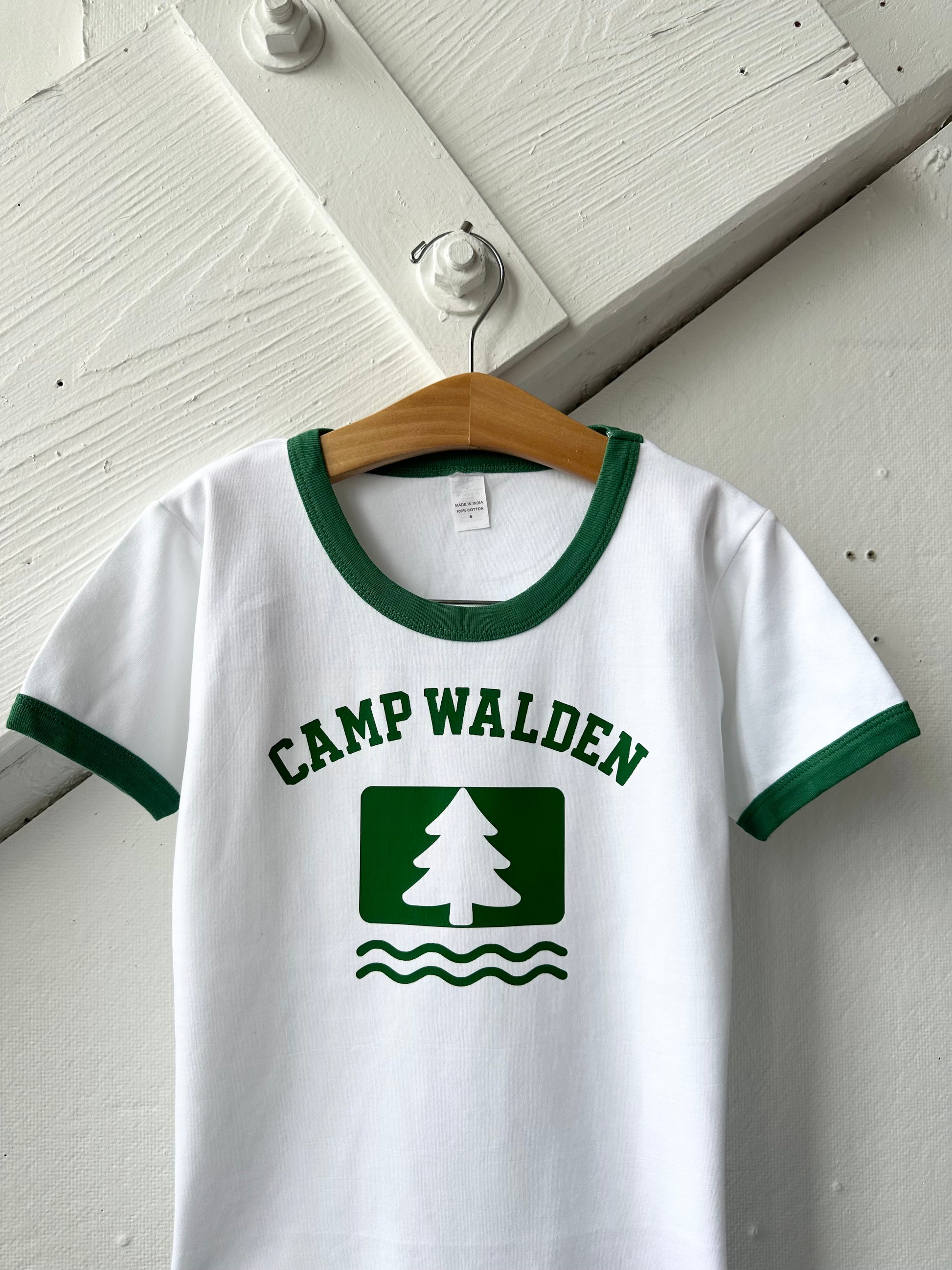 Camp Walden, Girls 90s Shirt - The Wishing Elephant