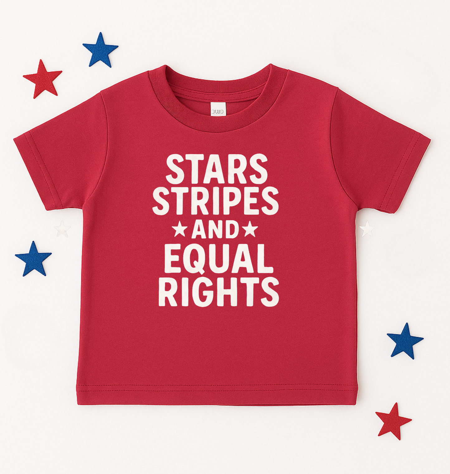 Stars, Stripes and Equal Rights T Shirt - The Wishing Elephant