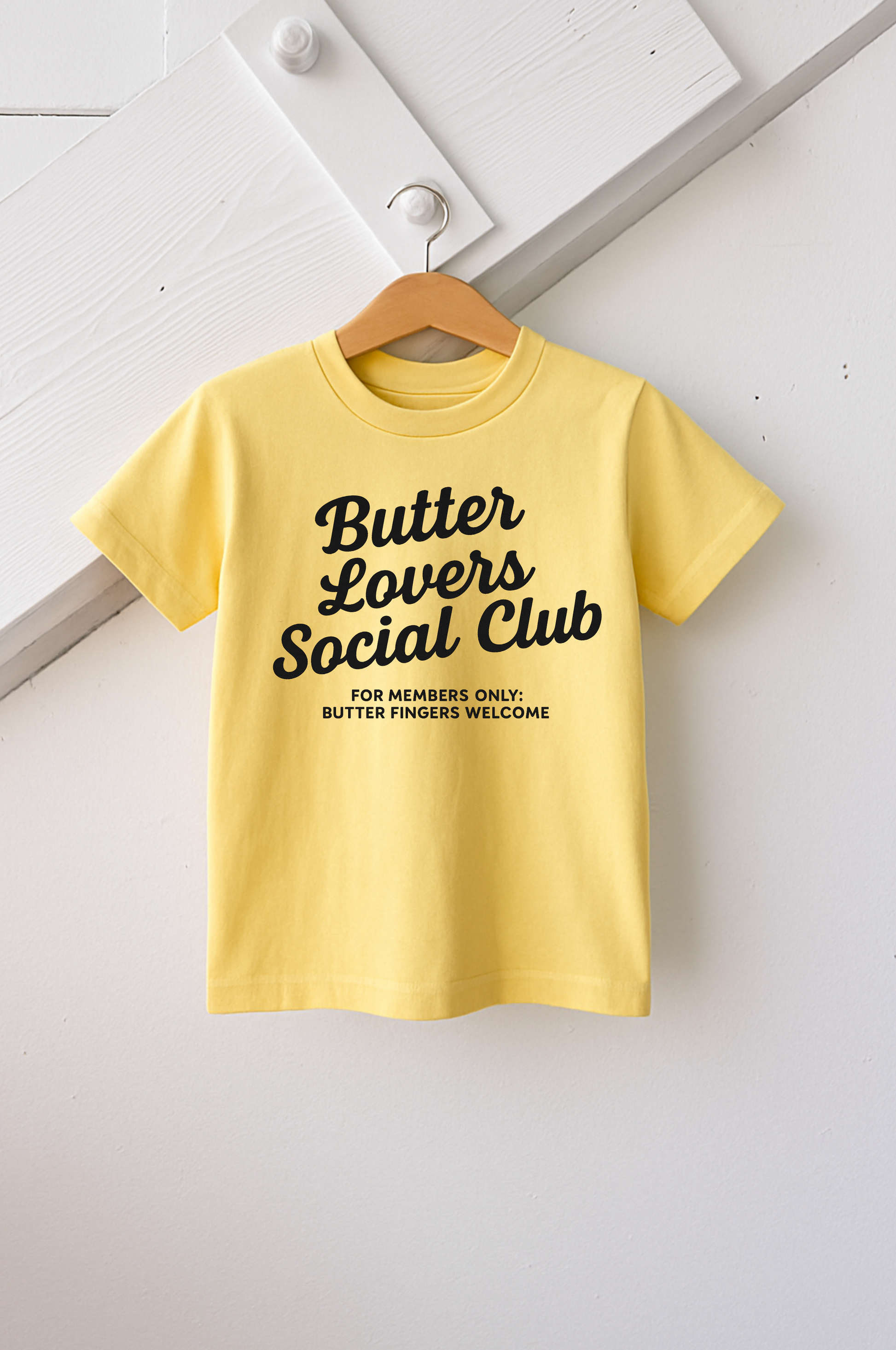 Butter Lovers Social Club, Foodie Tee For Kids - The Wishing Elephant