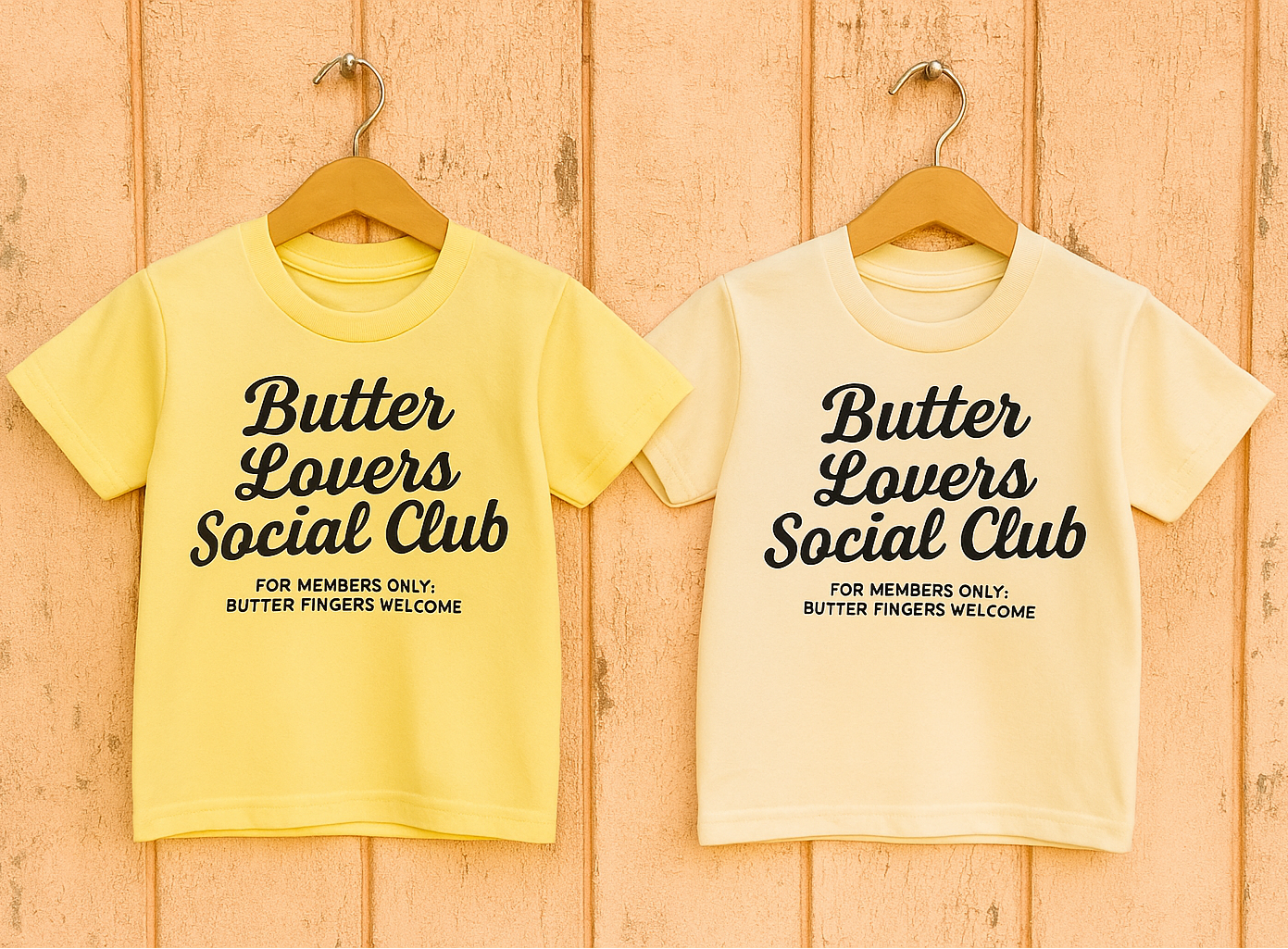 Butter Lovers Social Club, Foodie Tee For Kids - The Wishing Elephant