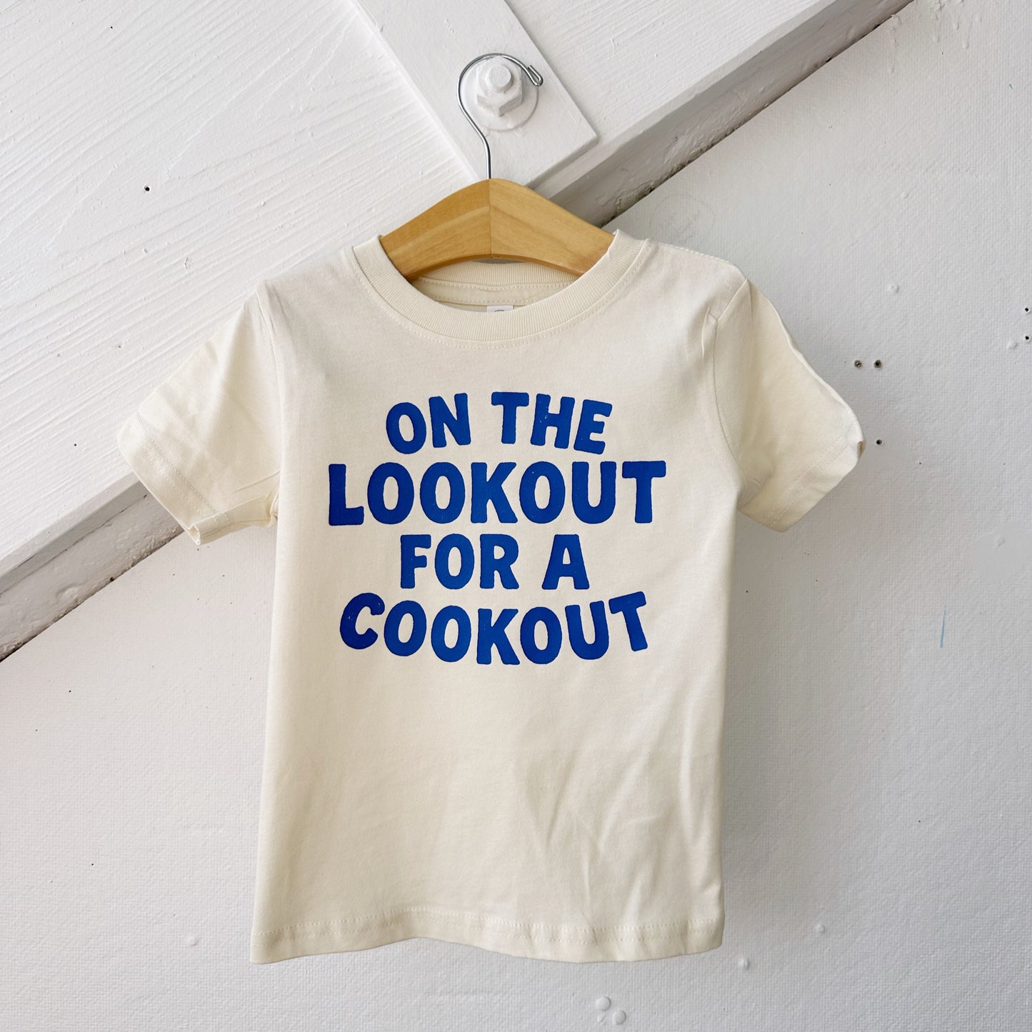 On The Lookout For A Cookout T-shirt For kids - The Wishing Elephant