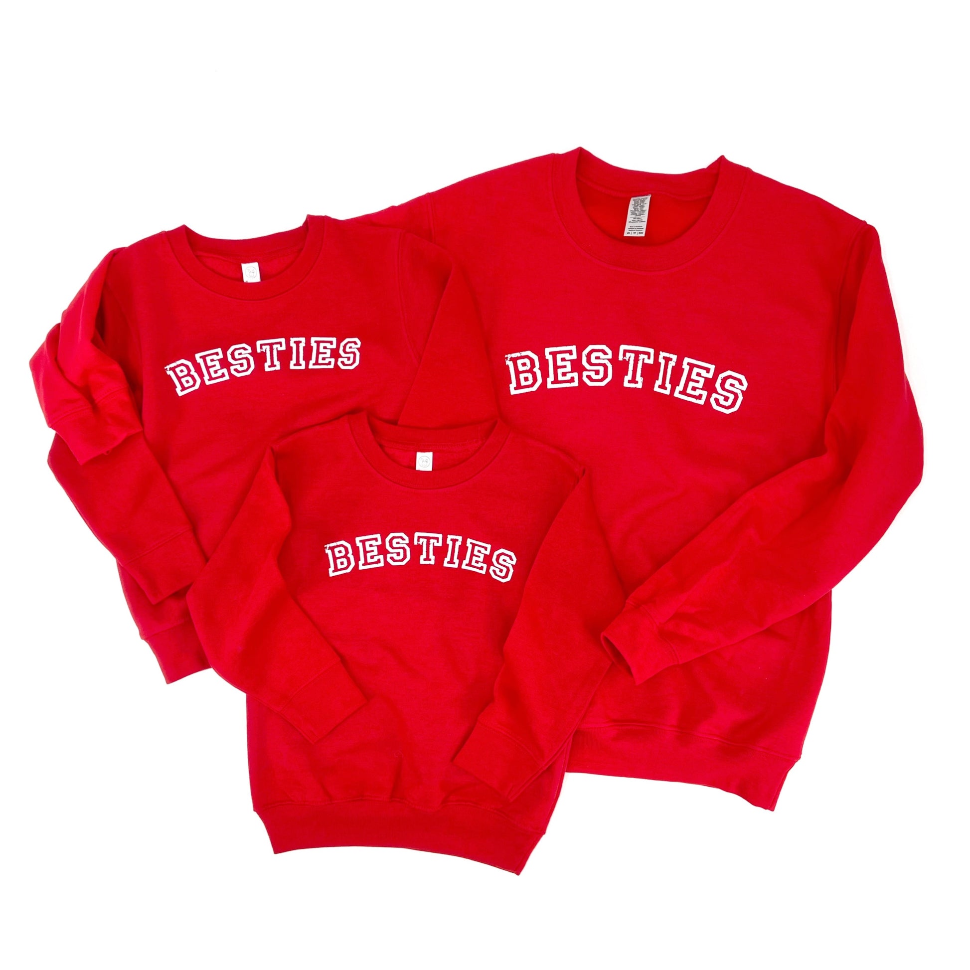 Besties Sweatshirt Besties Sweatshirt The Wishing Elephant  The Wishing Elephant