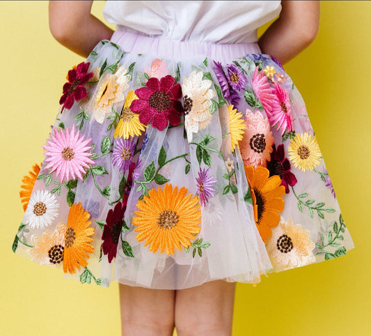 Floral Tutu, flowers