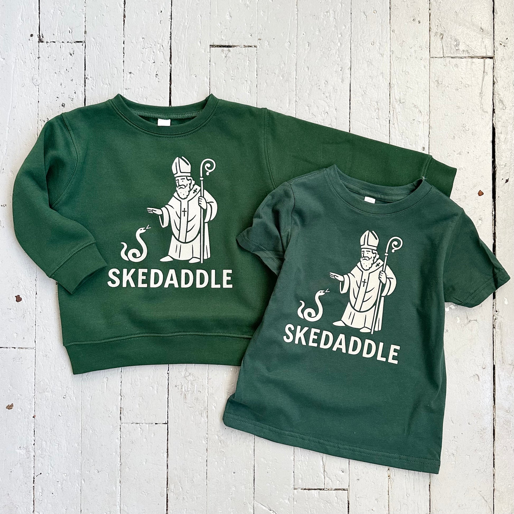 SKEDADDLE - Saint Patrick & The Snakes Tee - The Wishing Elephant