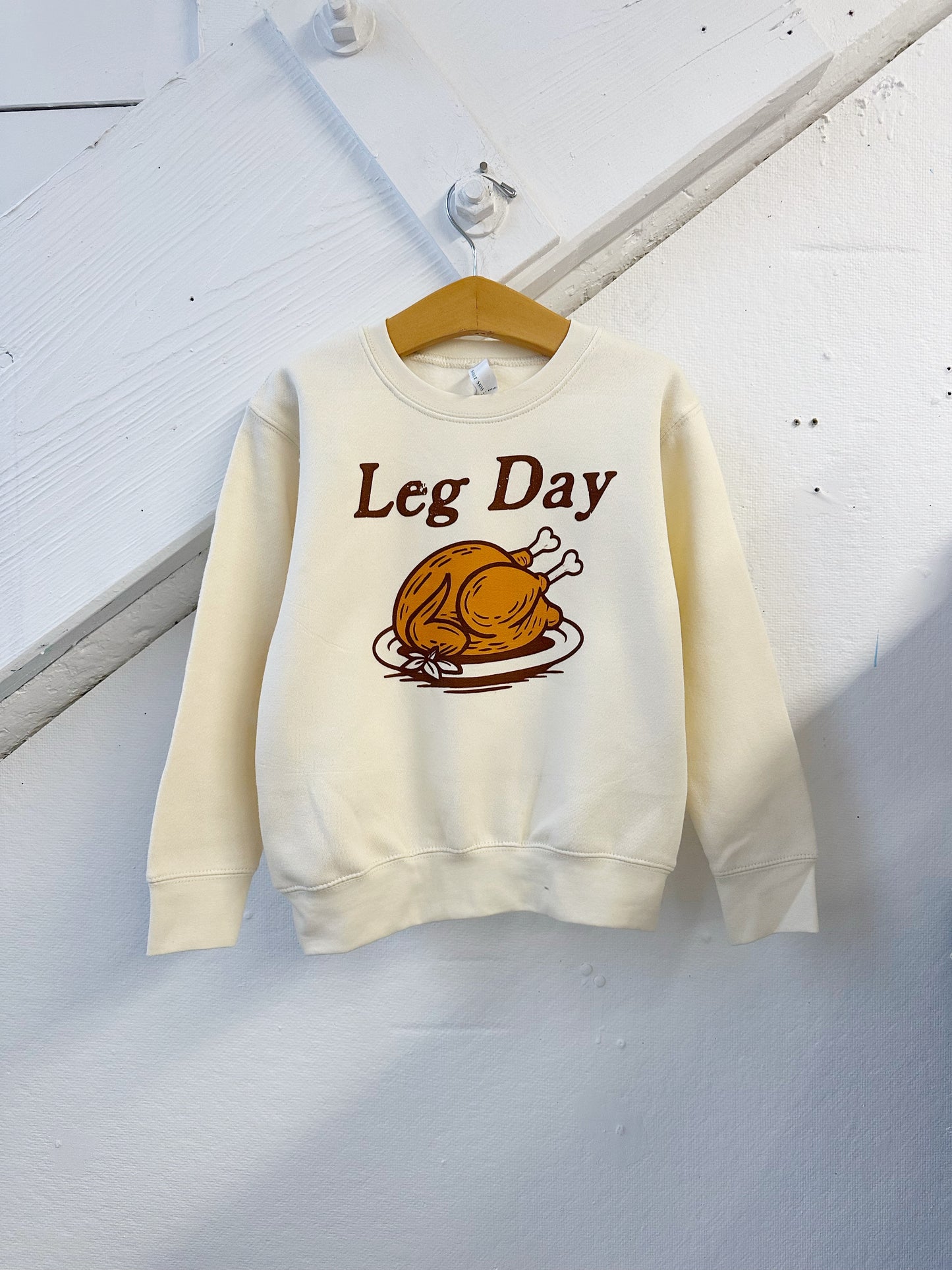 Leg Day Sweatshirt - The Wishing Elephant