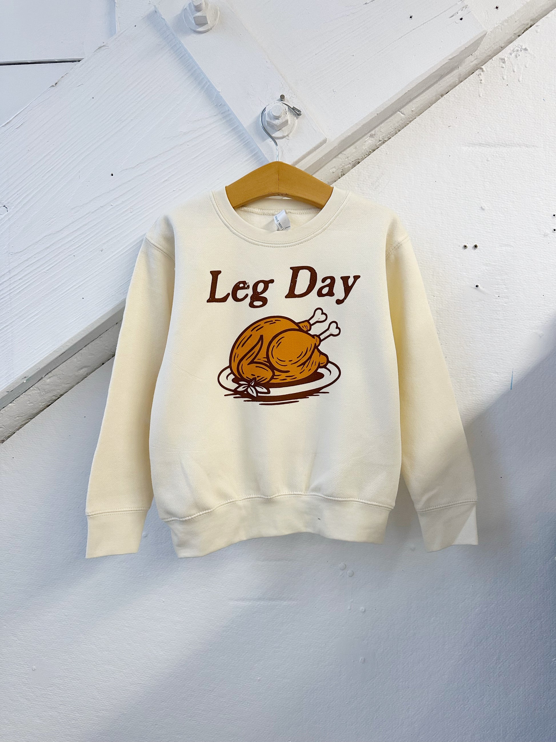 Leg Day Sweatshirt - The Wishing Elephant