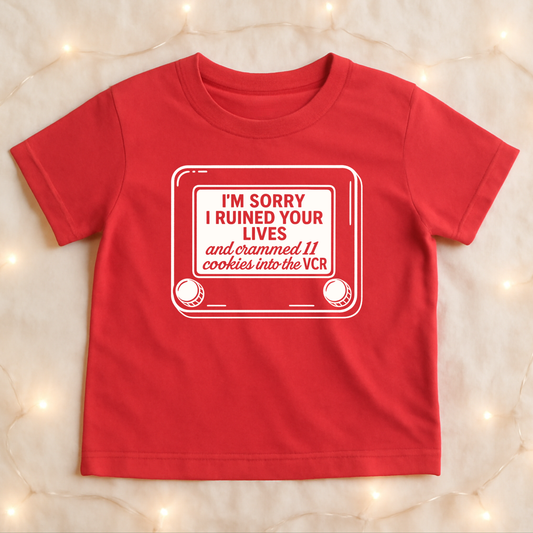 Sorry I Crammed 11 cookies into your VCR - The Wishing Elephant