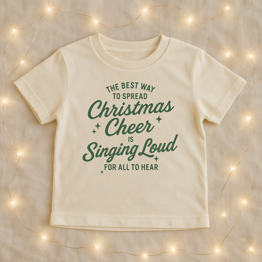 The Best Way To Spread Christmas Cheers Christmas Tshirt - The Wishing Elephant