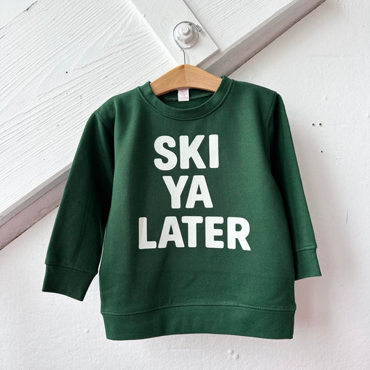 Ski Ya Later Sweatshirt - The Wishing Elephant