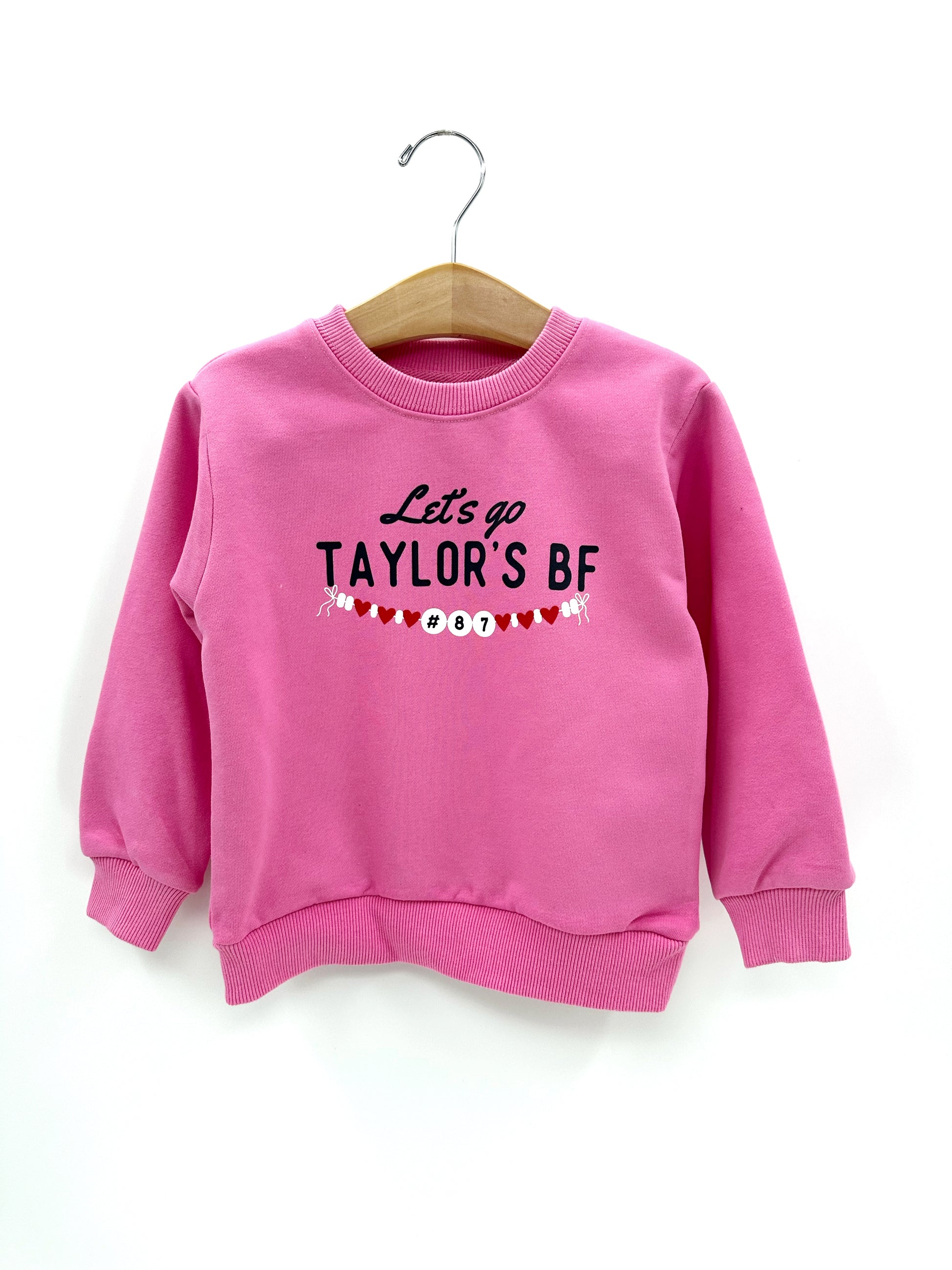 Bubblegum Pink Taylor's BF Bubblegum Pink Taylor's BF The Wishing Elephant Sweatshirts The Wishing Elephant