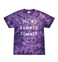 Purple Tie Dye No Bummer Summer