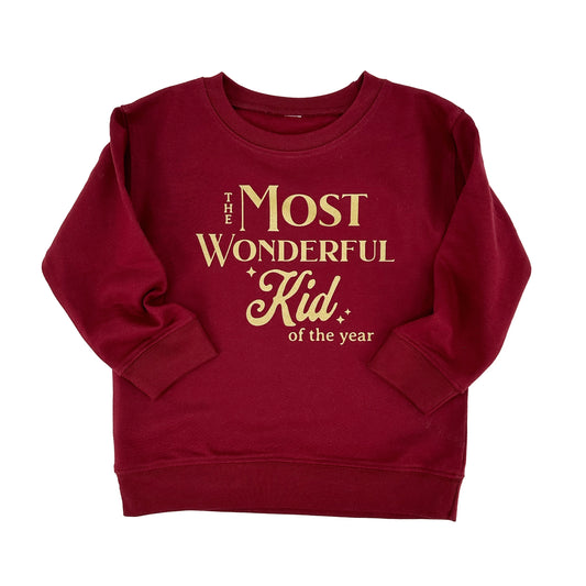 The Most Wonderful Kid of the Year, Crimson