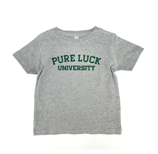 Pure luck university T-shirt ￼