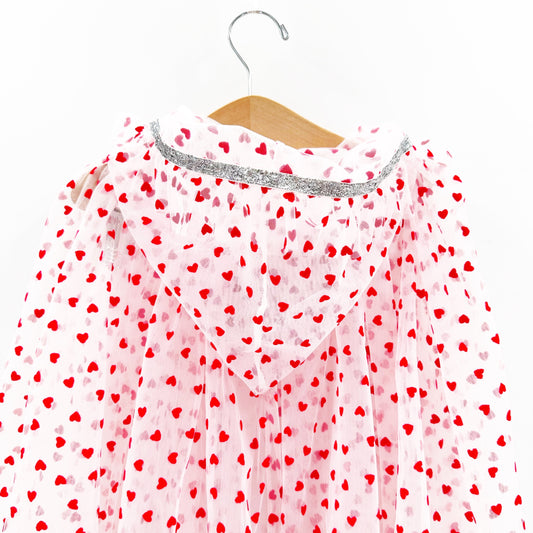 Red Heart Heart Cape