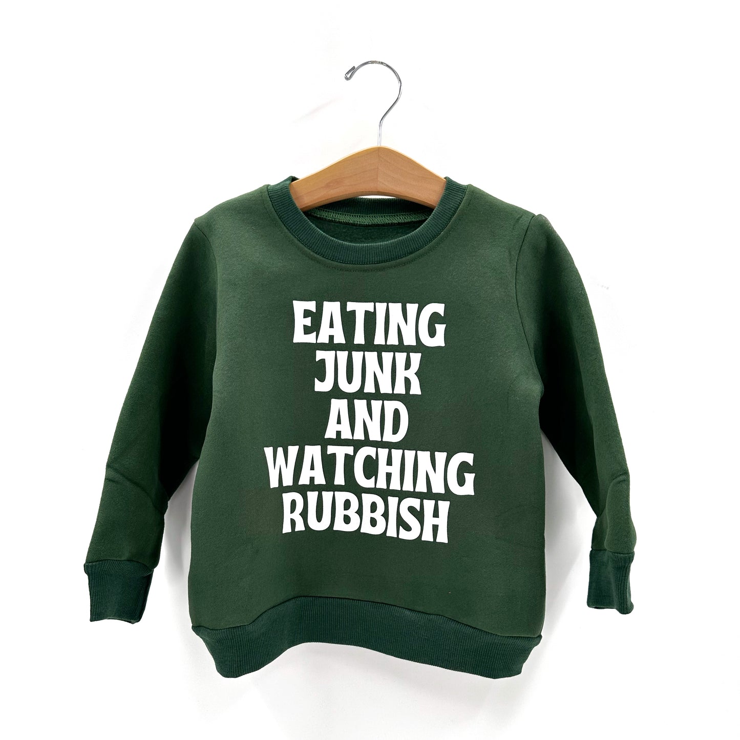 Eating Junk and Watching Rubbish - Midweight Sweatshirt