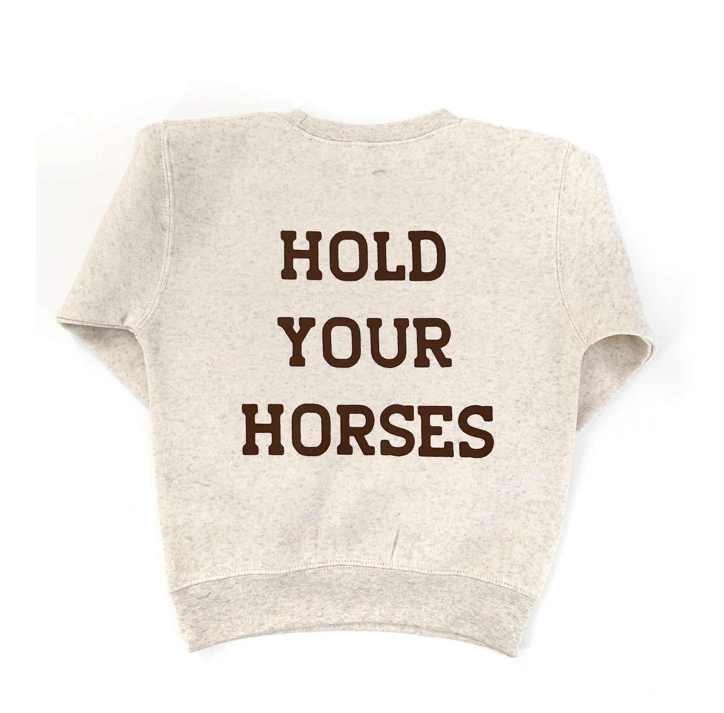 Sheriff Sweatshirt - Hold Your Horses Sheriff Sweatshirt - Hold Your Horses The Wishing Elephant  The Wishing Elephant