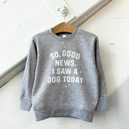 So, good news. I saw a dog today. - The Wishing Elephant