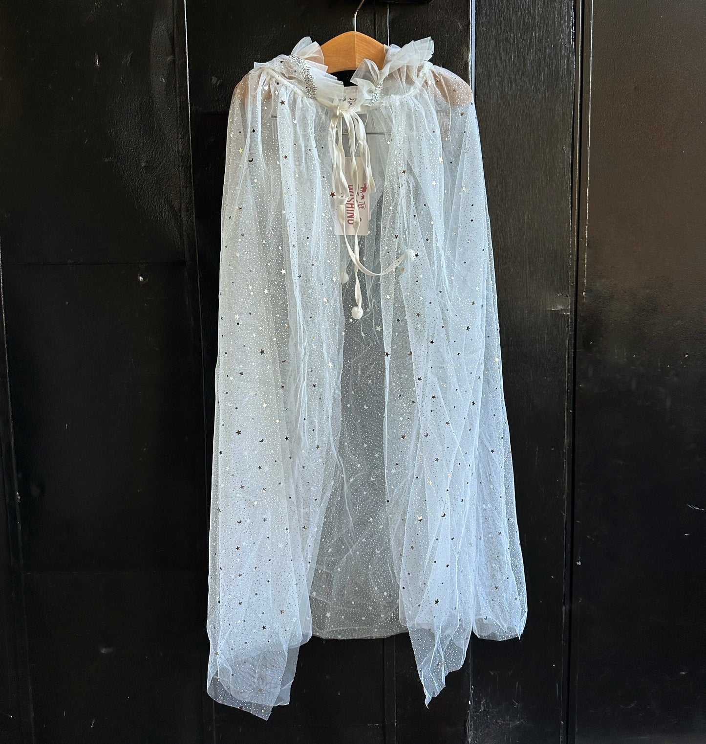 White Moon and Stars Cape