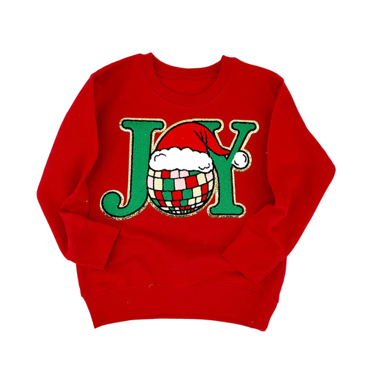 Red Joy Pullover