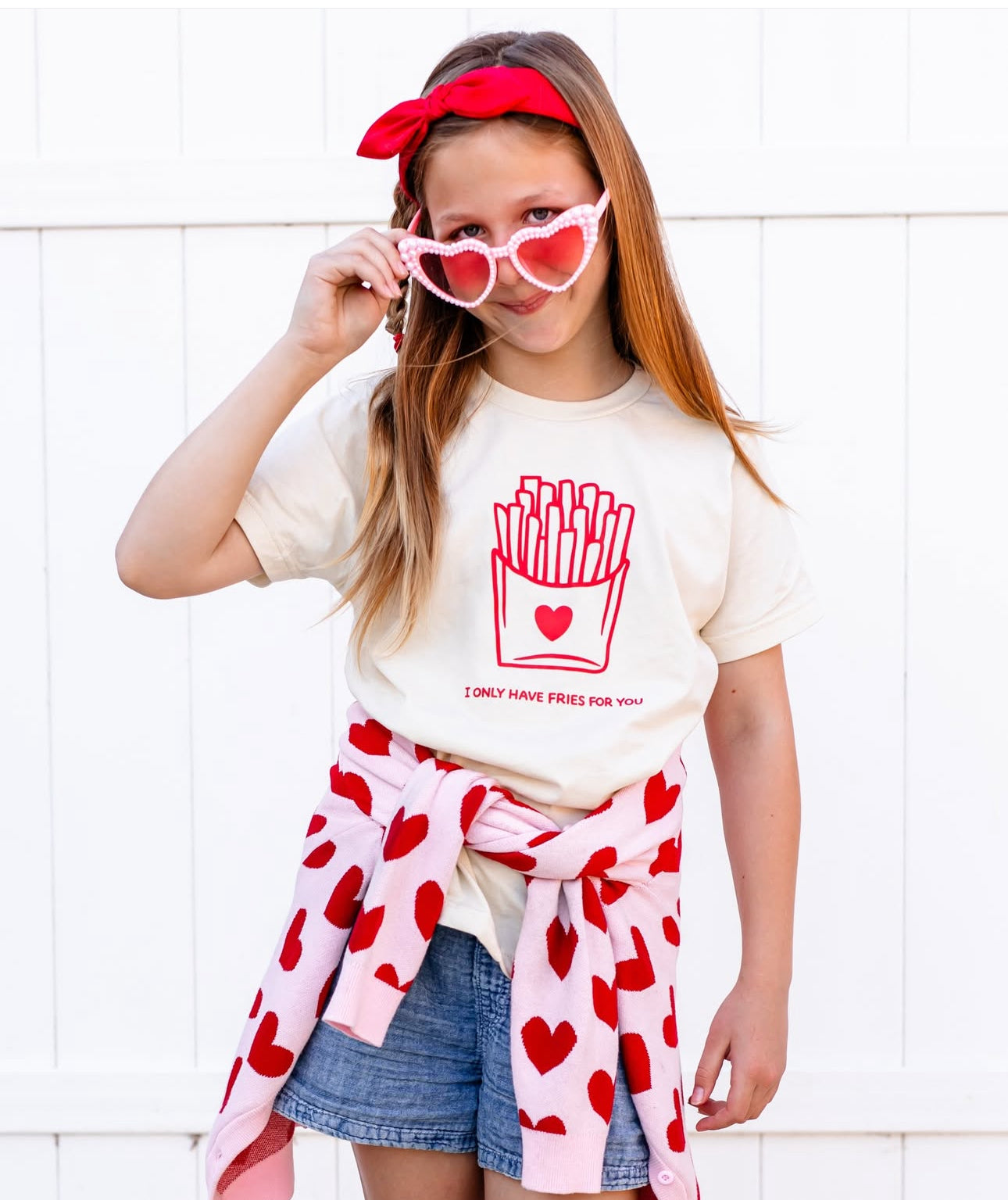 I only have fries for you SWEATSHIRT - The Wishing Elephant