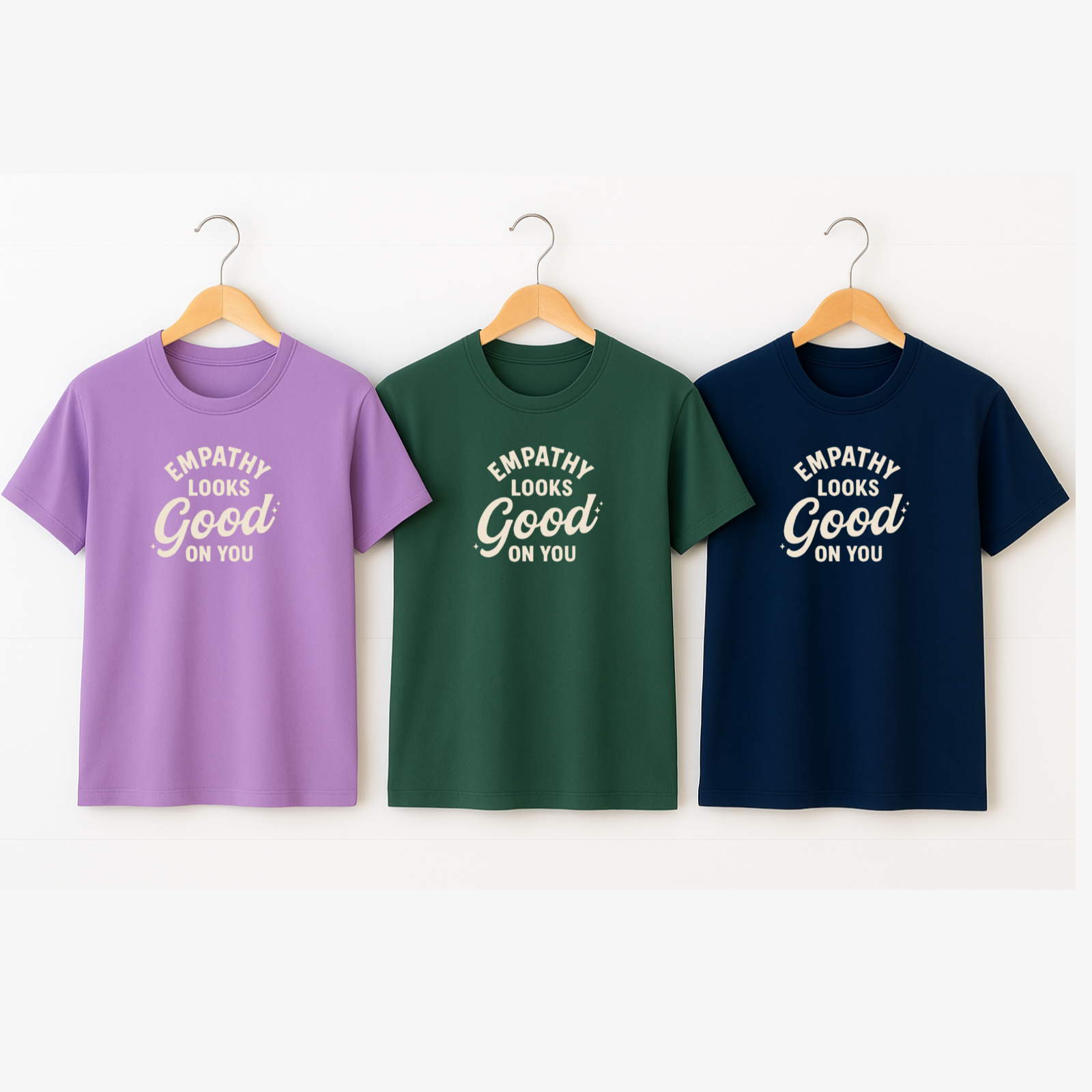 ADULT Empathy Looks Good On You Kids Tee Shirt (Copy) - The Wishing Elephant