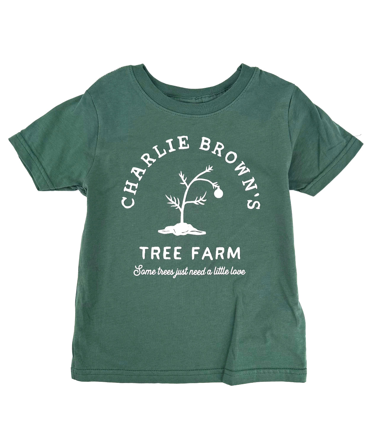 Christmas Tree Farm, vintage green