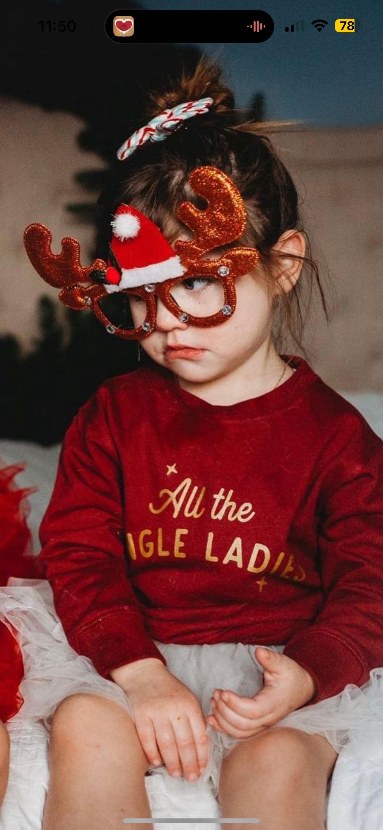 All the Jingle Ladies, Crimson All the Jingle Ladies, Crimson The Wishing Elephant tee The Wishing Elephant