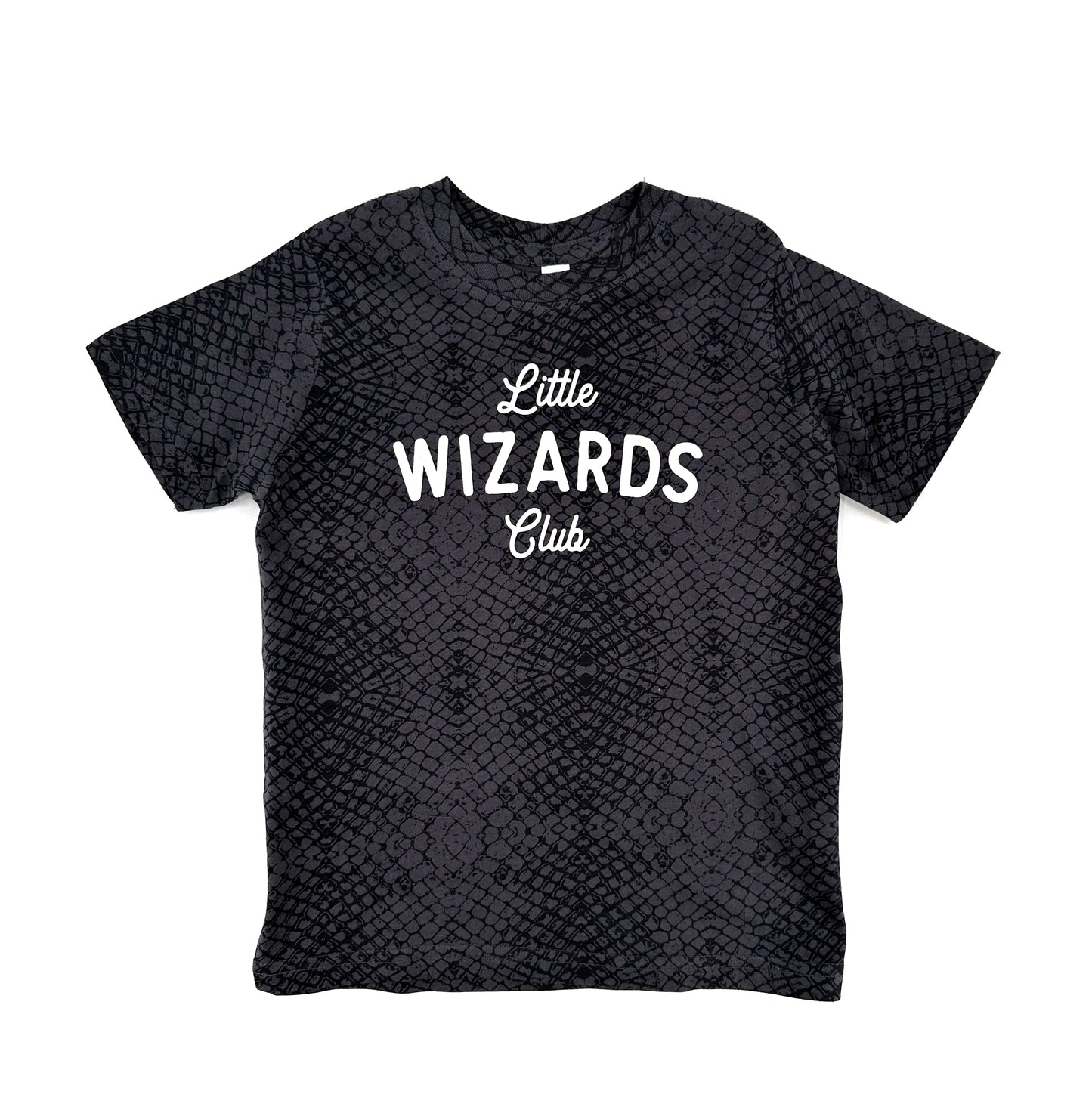 The Little Wizards Club, reptile printed tee