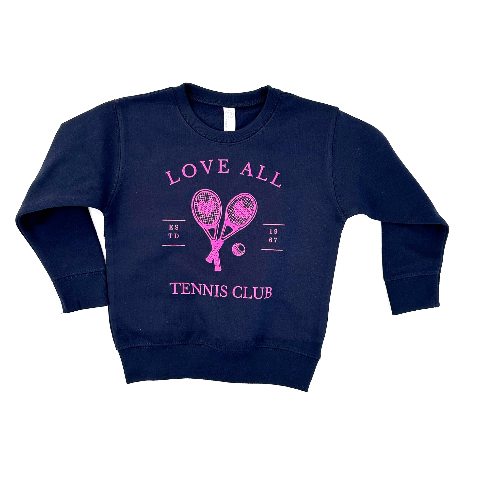 Love All Navy Crewneck Love All Navy Crewneck The Wishing Elephant  The Wishing Elephant