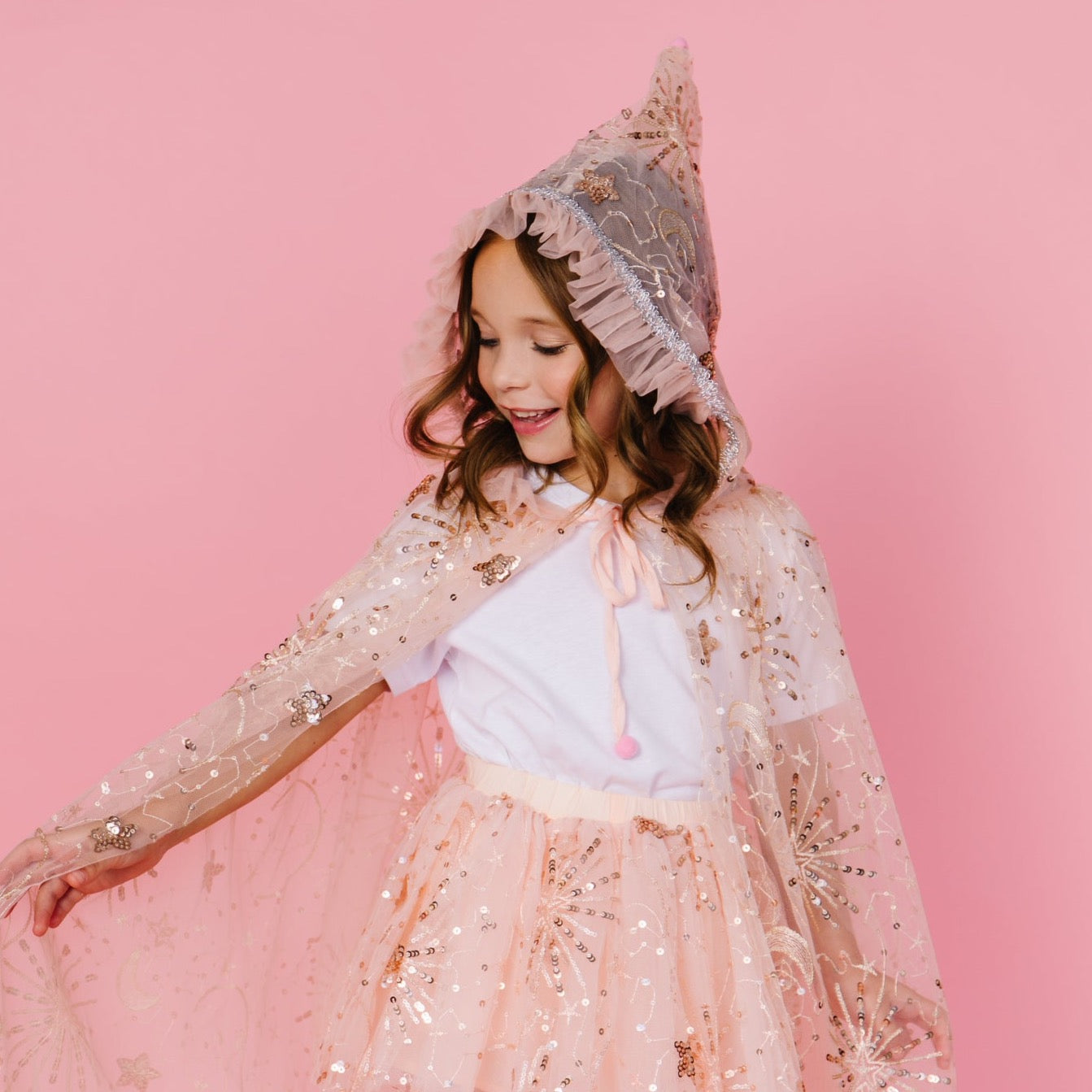 Rose Gold Cape, Glenda the Good Witch