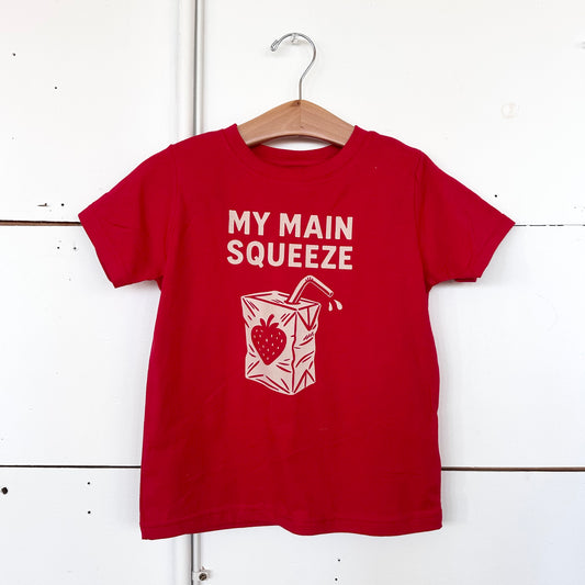 My Main Squeeze Valentines Day Sweatshirt or Tee - The Wishing Elephant