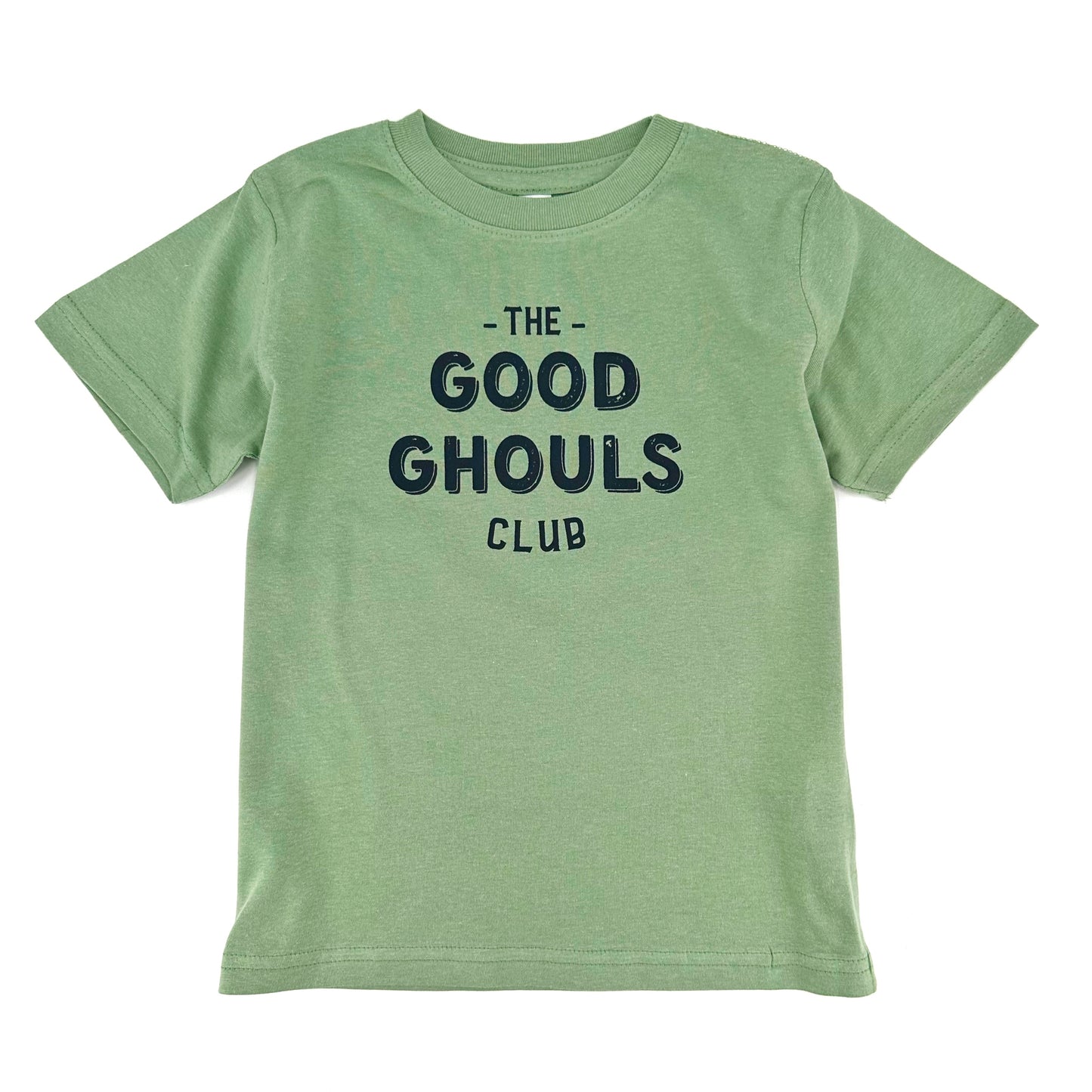 The Good Ghouls Tee, green shirt