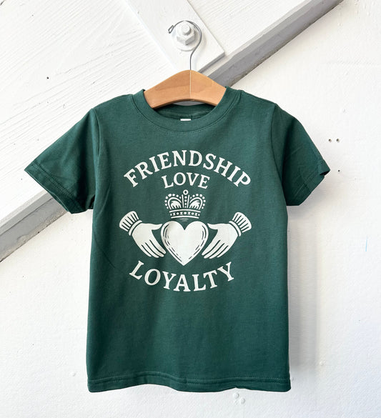 Friendship, Love, Loyalty - Claddagh Tee Or Sweatshirt