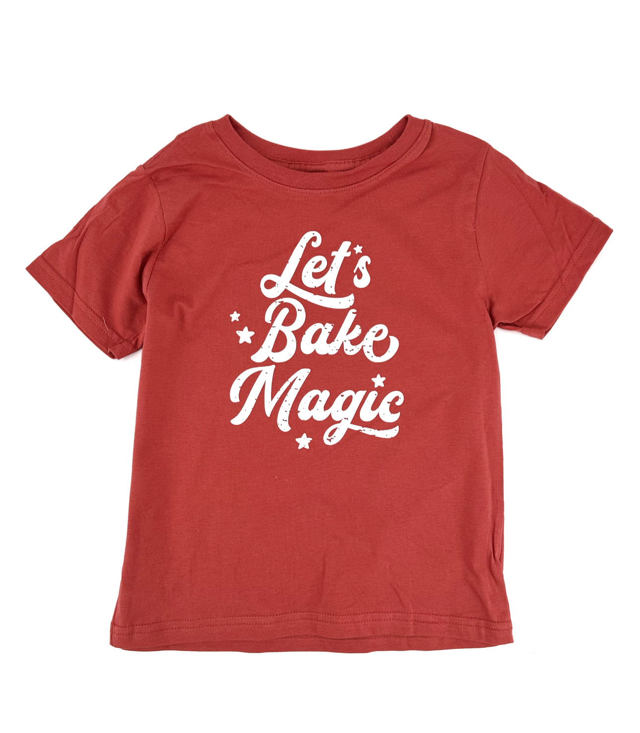 Let’s Bake Magic Tee, vintage red