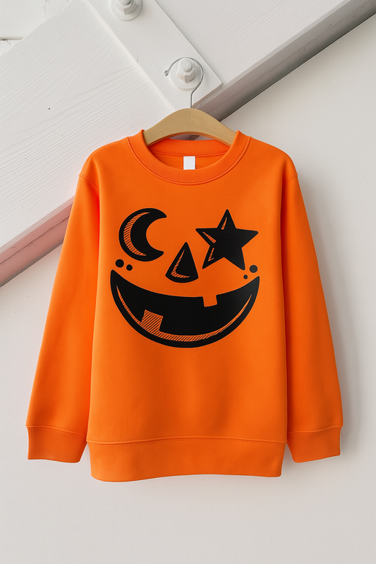 Retro Jack O Lantern Sweatshirt - The Wishing Elephant