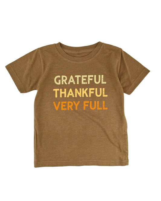 Grateful Thankful Tee