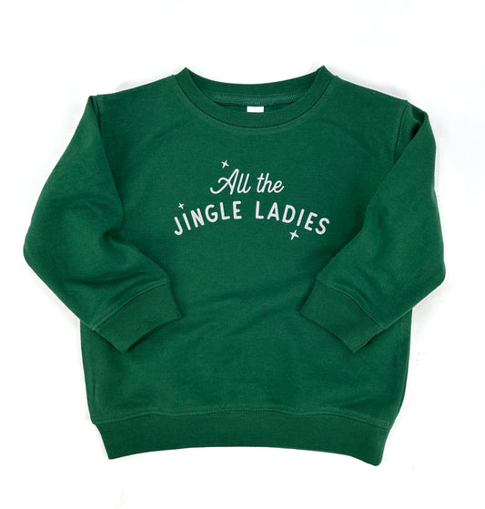 All the Jingle Ladies, silver and green