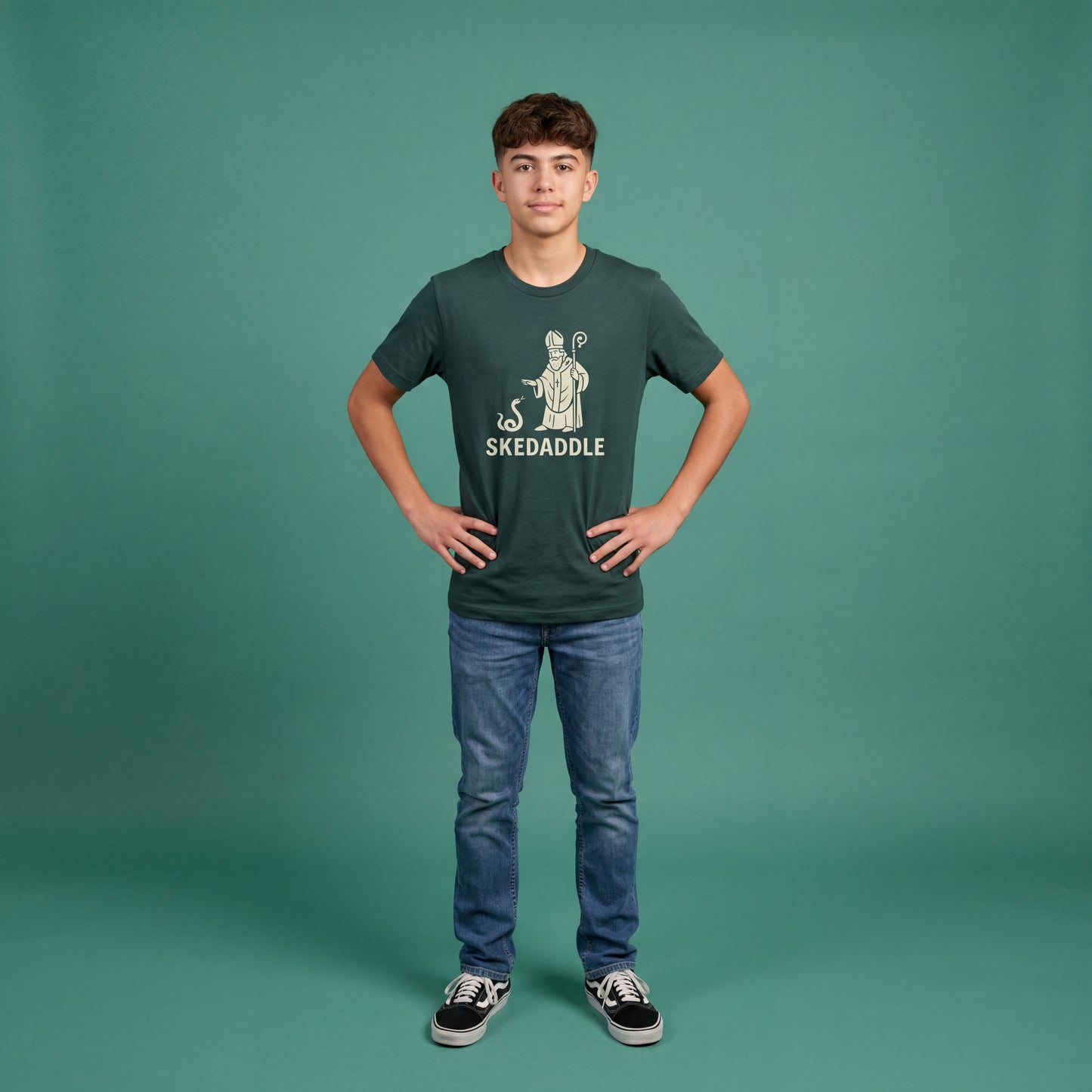 Adult Skedaddle Shirt, Saint Patricks Day Shirt - The Wishing Elephant