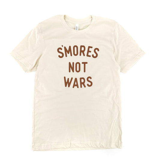 Adult S’mores not Wars tee - The Wishing Elephant