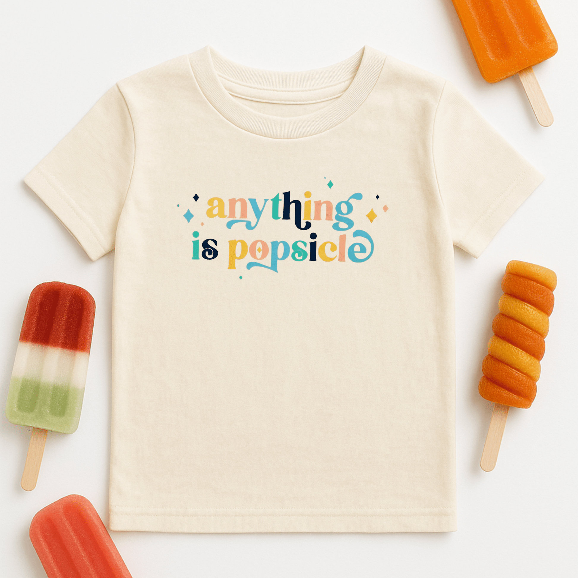 Anything Is Popsicle Retro Kids T-Shirt - The Wishing Elephant