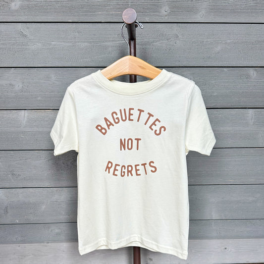 Baguettes Not Regrets Tee Shirt Baguettes Not Regrets Tee Shirt The Wishing Elephant tee The Wishing Elephant