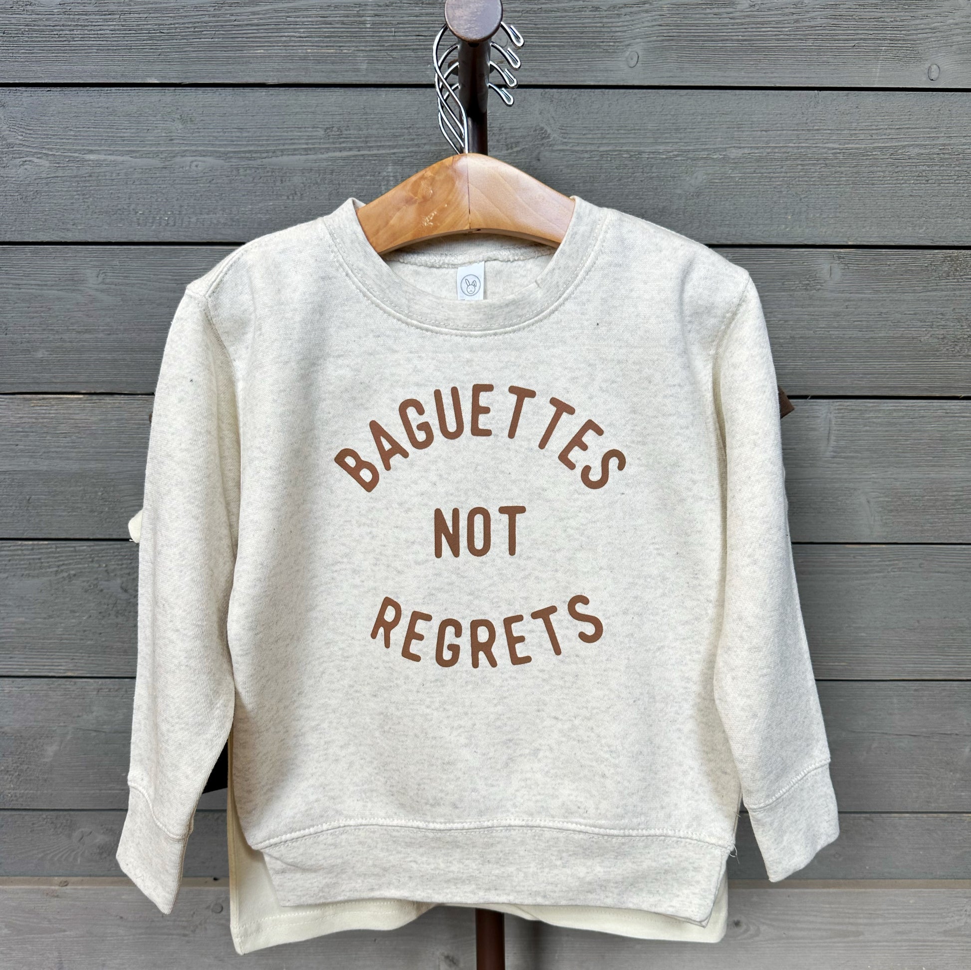 Baguettes not Regrets Sweatshirt for Kids Baguettes not Regrets Sweatshirt for Kids The Wishing Elephant sweatshirt The Wishing Elephant