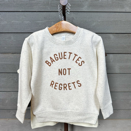 Baguettes not Regrets Sweatshirt for Kids Baguettes not Regrets Sweatshirt for Kids The Wishing Elephant sweatshirt The Wishing Elephant